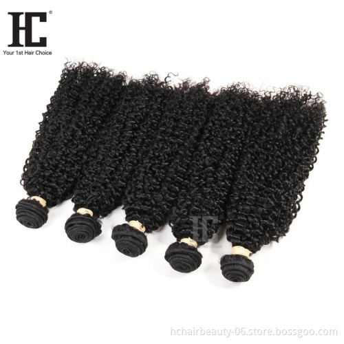 China Hair Bundle Sale Kinky Curly Unprocessed Wholesale Virgin Malaysian Hair Weave Bundles Human Hair Extensions